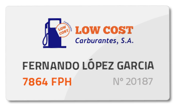 Low cost gasolinera